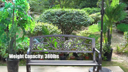 Garden best sale weight bench